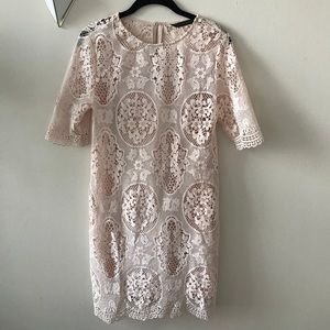 Zara Lace Mini Dress